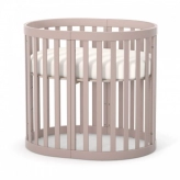 Ліжечко овальне дитяче Верес Рим 70×90 см Капучино