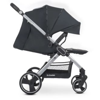 Коляска прогулянкова El Camino ME 1053N Dynamic Pro Onyx/Темно-сірий - Фото 1
