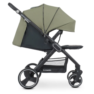 Коляска прогулянкова El Camino ME 1053N Dynamic Pro Khaki/Хакі - Фото 1
