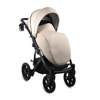 Коляска 2 в 1 Bexa Air Eco, екокожа Beige/Бежевый - Фото 1