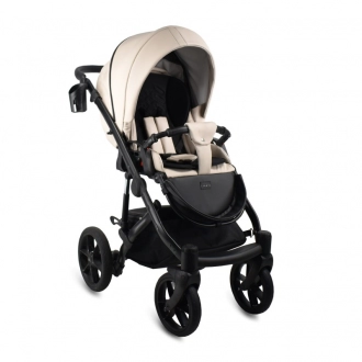 Коляска 2 в 1 Bexa Air Eco, екокожа Beige/Бежевый - Фото 2