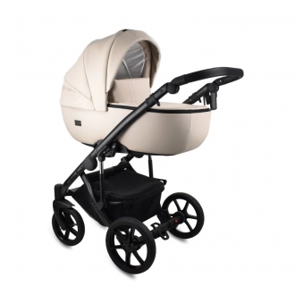 Коляска 2 в 1 Bexa Air Eco, екокожа Beige/Бежевый - Фото 3