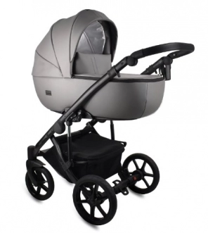 Коляска 2 в 1 Bexa Air Eco, екокожа Grey/Серый - Фото 1