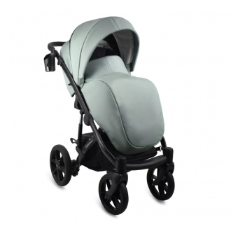 Коляска 2 в 1 Bexa Air Eco, екокожа Mint/Мятный - Фото 3
