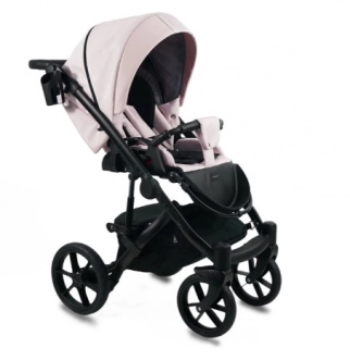 Коляска 2 в 1 Bexa Air Pink, тканина/екошкіра Рожевий - Фото 1