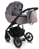 Коляска 2 в 1 Bexa Ideal 2.0-ID04, ткань/екокожа Фиолетовый