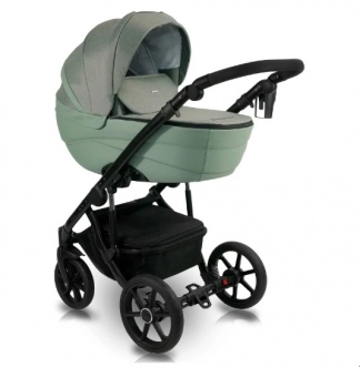Коляска 2 в 1 Bexa Ideal 2.0-ID03, ткань/екокожа Мятный - Фото 2