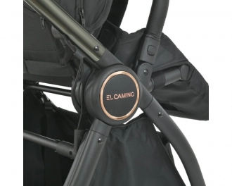 Коляска прогулочная El Camino Versa ME - 1078 Clover Black/Черный - Фото 8