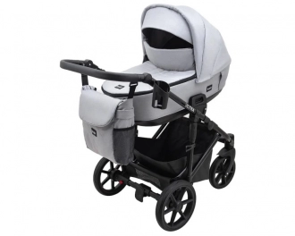 Универсальная коляска 2 в 1 - Bair Ultra Soft U-218 (Светло-Серый) - Фото 1