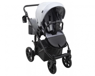 Универсальная коляска 2 в 1 - Bair Ultra Soft U-218 (Светло-Серый) - Фото 6