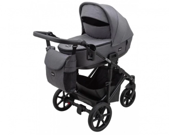 Универсальная коляска 2 в 1 - Bair Ultra Soft U-219 (Графит) - Фото 1