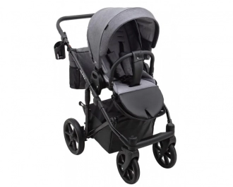 Универсальная коляска 2 в 1 - Bair Ultra Soft U-219 (Графит) - Фото 6