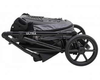 Универсальная коляска 2 в 1 - Bair Ultra Soft U-219 (Графит) - Фото 9