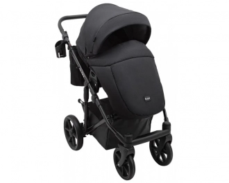 Универсальная коляска 2 в 1 - Bair Ultra Soft U-452 (Черный) - Фото 5