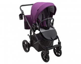 Универсальная коляска 2 в 1 - Bair Ultra Soft U-817 (Фиолетовый) - Фото 6