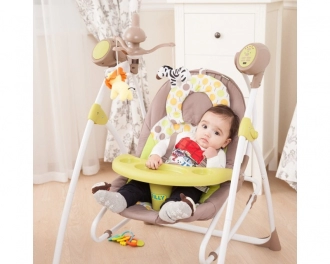 Кресло качалка - Carrello Nanny CRL-0005 Azure Star (Бирюзовый) - Фото 2