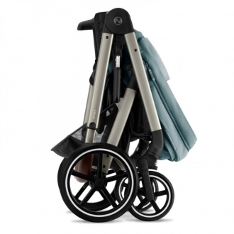 Универсальная коляска 2 в 1 - Cybex Balios S Lux 2023 Sky Blue (Бирюзовый) - Фото 10