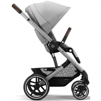 Универсальная коляска 2 в 1 - Cybex Balios S Lux 2023 Lava Grey (Светло-серый)  - Фото 3
