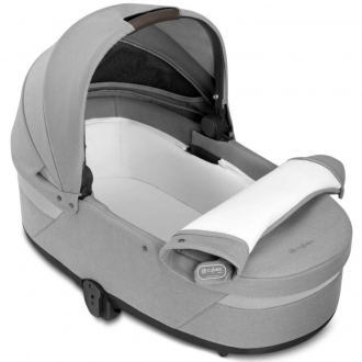 Универсальная коляска 2 в 1 - Cybex Balios S Lux 2023 Lava Grey (Светло-серый)  - Фото 8