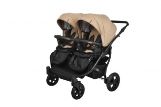 Коляска для двойни 2 в 1 - Angelina Respect Duo (Бирюзовый) - Фото 5