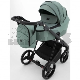 Коляска 2 в 1 Adamex Blanc Tip PS-141 Бірюзовий