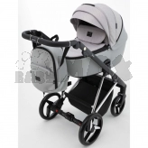 Коляска 2 в 1 Adamex Blanc Special Edidion PS-586 Серый