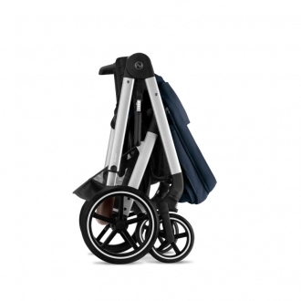 Универсальная коляска 2 в 1 - Cybex Balios S Lux 2023 SLV Ocean Blue (Темно-синий) - Фото 3