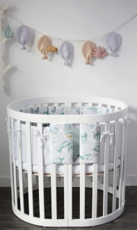 Комплект постільний Baby Veres Ocean 6 предметів Бірюзовий - Фото 6