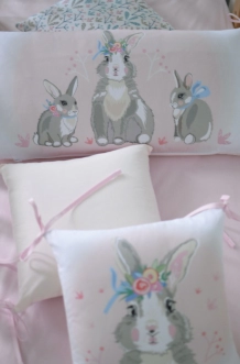 Комплект постільний Baby Veres Summer Bunny New 6 предметів Рожевий - Фото 4