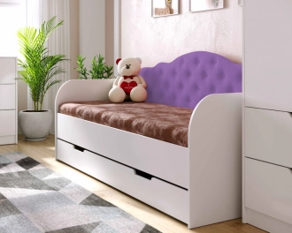 Кровать подростковая диванчик Viorina DEKO Sofia с ящиком 190×80 см Lilac/Фиолетовый - Фото 2