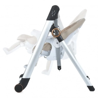 Стільчик для годування El Camino ME 1102 DEBUT Elegant Beige/Бежевий - Фото 2