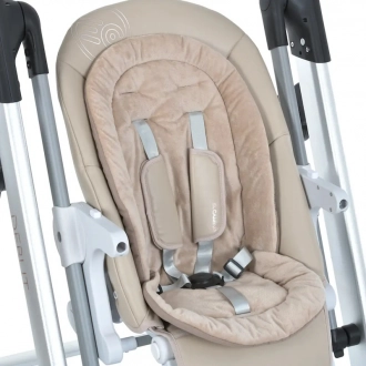 Стільчик для годування El Camino ME 1102 DEBUT Elegant Beige/Бежевий - Фото 5