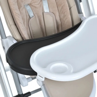 Стільчик для годування El Camino ME 1102 DEBUT Elegant Beige/Бежевий - Фото 9