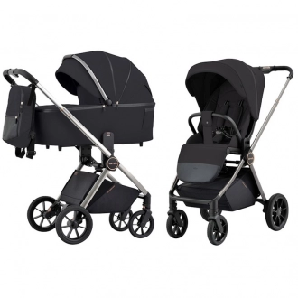 Коляска 2 в 1 Carrello Ultra CRL-6525 Night Black/Черный - Фото 1