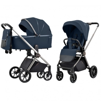 Коляска 2 в 1 Carrello Ultra CRL-6525 Morning Blue/Темно-синій - Фото 1