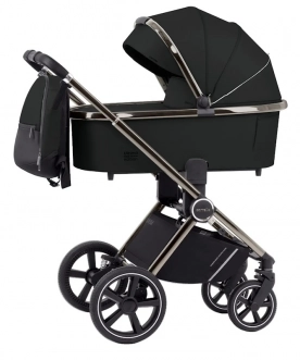 Коляска 3 в 1 Carrello Ultimo CRL-6512 Sable Black/1 Черный - Фото 1