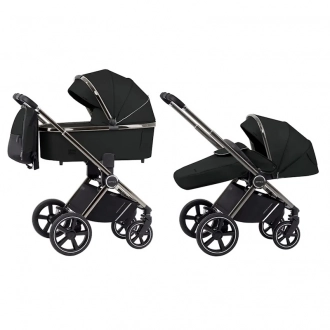 Коляска 3 в 1 Carrello Ultimo CRL-6512 Sable Black/1 Черный - Фото 4
