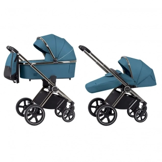 Коляска 3 в 1 Carrello Ultimo CRL-6512 Arctic Blue /1/ Темно-синій - Фото 10
