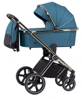 Коляска 3 в 1 Carrello Ultimo CRL-6512 Arctic Blue /1/ Темно-синій - Фото 11