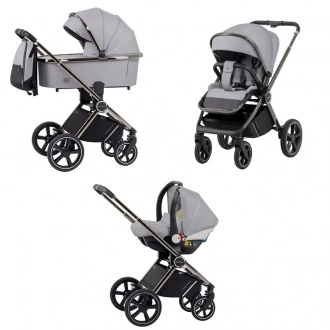 Коляска 3 в 1 Carrello Ultimo CRL-6512 2023 Smoke Grey/Сірий - Фото 1
