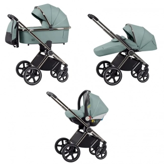 Коляска 3 в 1 Carrello Ultimo CRL-6512 Forest Green /1/ Зеленый - Фото 1