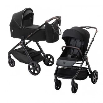 Универсальная коляска 2 в 1 - Espiro Only 310 Stylish Black (Черный) - Фото 1