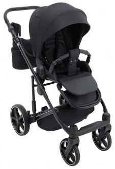 Коляска 2 в 1 Adamex Zico Lux TK-53 Черный - Фото 8