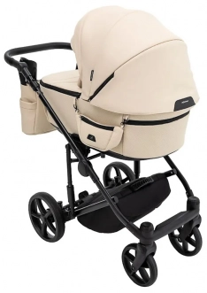 Коляска 2 в 1 Adamex Zico Eco Sa-8, екокожа Бежевый - Фото 5
