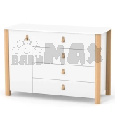 Комод пеленальный Верес Монако 120 см Бело-буковый
