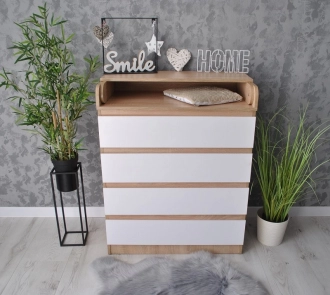 Комплект мебели 5 в 1 Мебель и Текстиль Magia Бело-натуральный - Фото 9