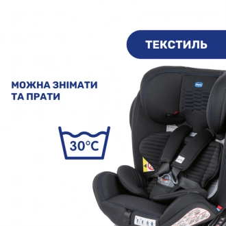 Автокресло 0+/1/2/3 (0-36 кг) - Chicco Unico Plus Air (Черный) - Фото 5