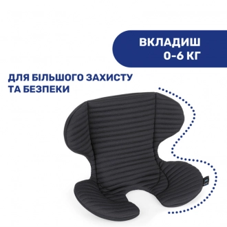 Автокресло 0+/1/2/3 (0-36 кг) - Chicco Unico Plus Air (Черный) - Фото 8