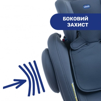 Автокресло 0+/1/2/3 (0-36 кг) - Chicco Unico Plus (Темно-Синий) - Фото 6