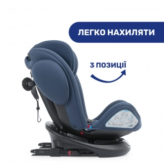 Автокресло 0+/1/2/3 (0-36 кг) - Chicco Unico Plus (Темно-Синий) - Фото 8